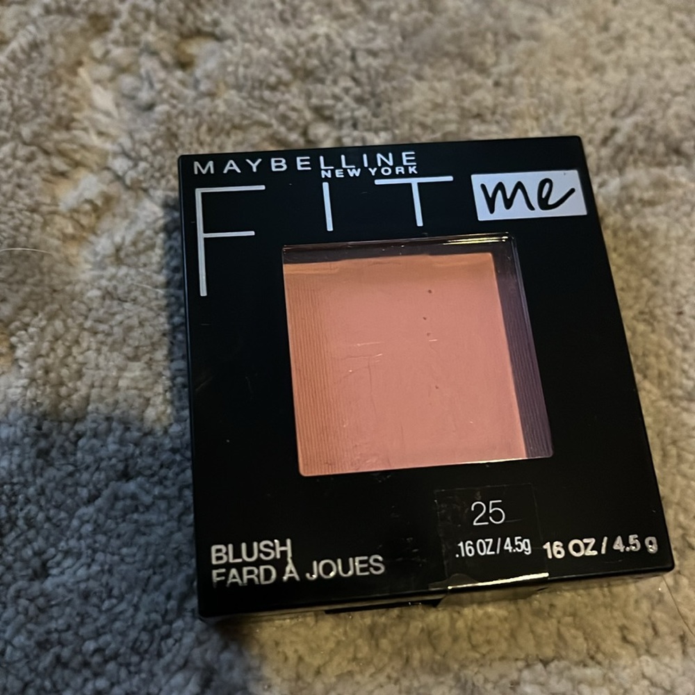 NWT Maybelline Fit Me Blush 25 Pink Rose - Picture 5 of 5